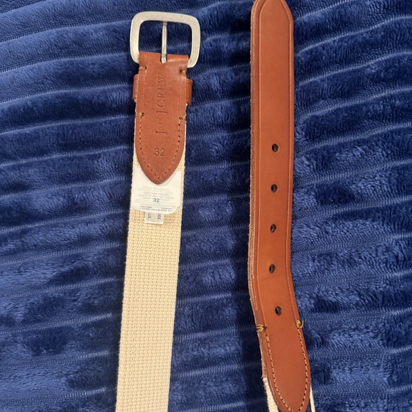 J. Crew Men's Canvas Design Belt - Size 32 - Used - Picture 2 of 2